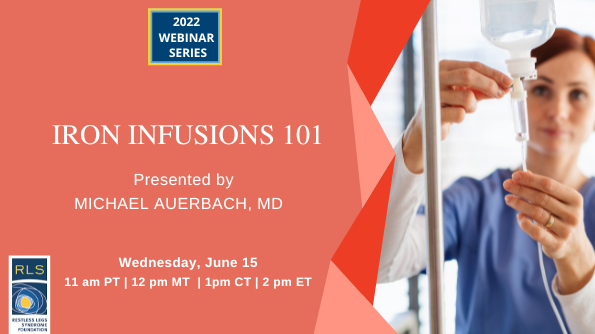 June 22 - Iron infusions